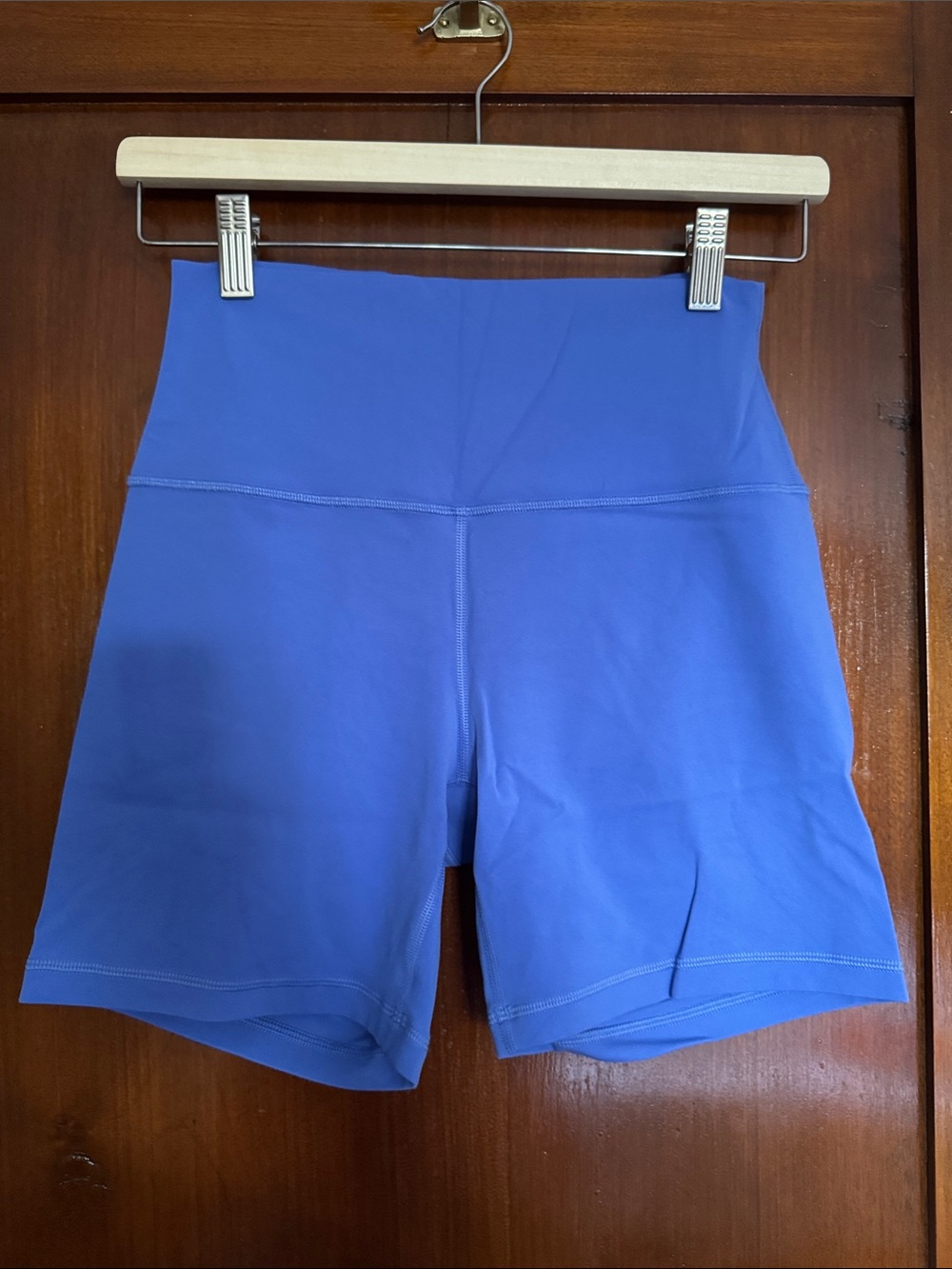 CRZ Yoga High-Waist Women's Active Shorts - Blue